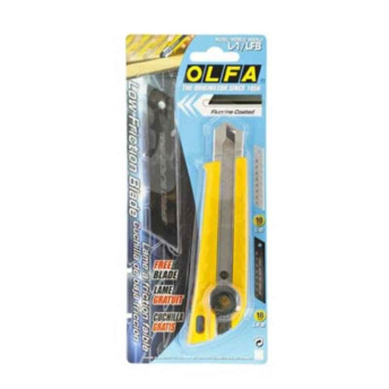 Olfa 18mm Cutter Fluorine Coated, L-1/LFB