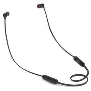 JBL Tune 110BT Black Pure Bass Bluetooth in-Ear Wireless Headphone with Mic