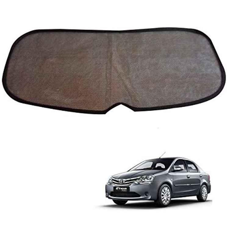 Kozdiko Mesh Black Rear Window Sunshade Car Diggy Curtain for Toyota Etios