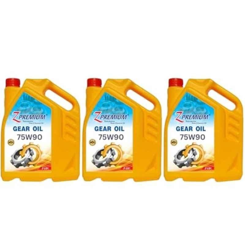 Z Premium 75W90 5 Litre Gear Oil (Pack of 3)