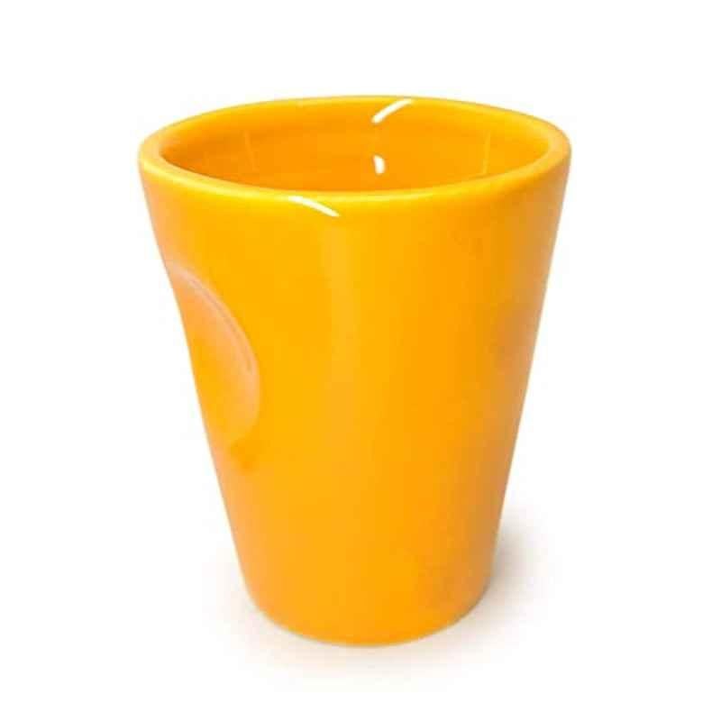 Nerthus FIH 487 100ml Porcelain Yellow Espresso Cup