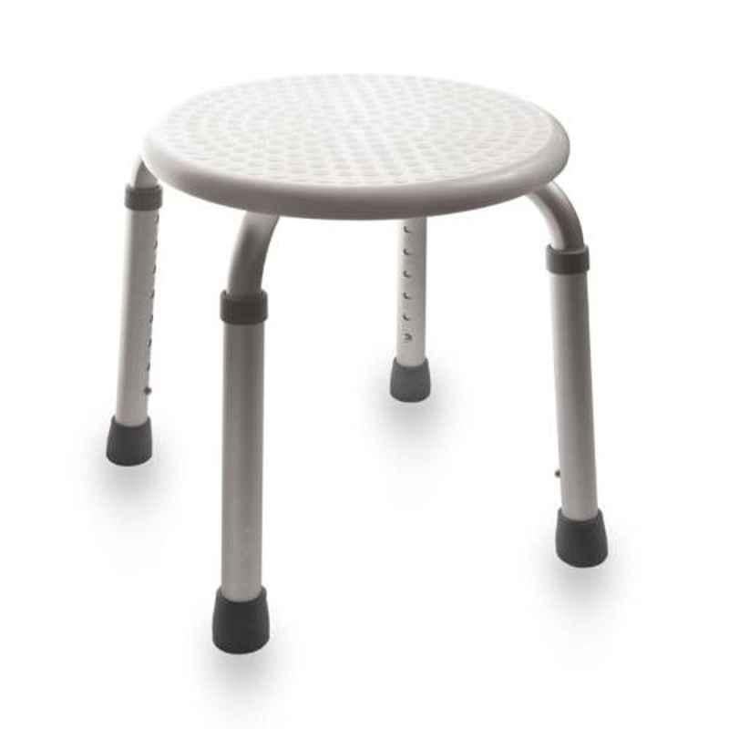KosmoCare 25cm Shower Stool Round Seat, RX106