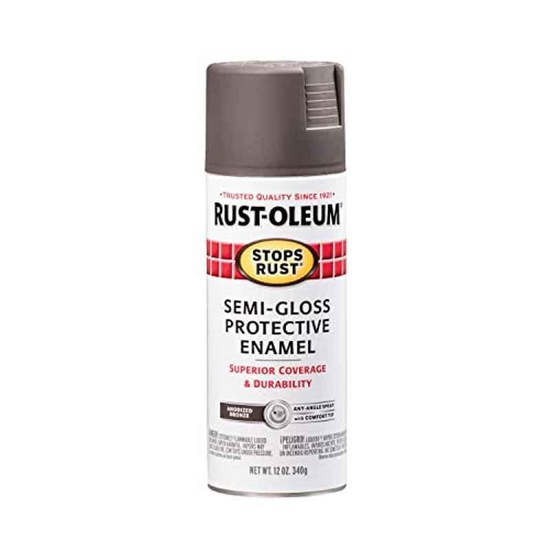 Rust-Oleum Stops Rust 12oz Anodized Bronze 7754830 Gloss Spray Paint