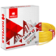 Havells 2.5 Sqmm Yellow Life Line Plus Single Core HRFR PVC Insulated Flexible Cables, WHFFDNYA12X5, Length: 90 m