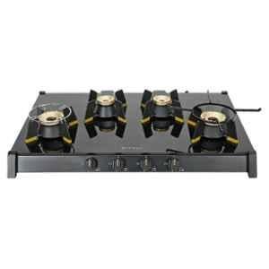 Faber Genius 804 4 Burners Automatic Toughened Glass Top Cooktop, 106.0689.318