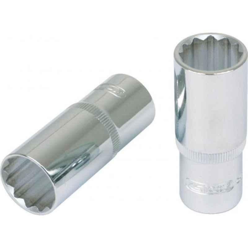 KS Tools Chromeplus 10mm CrV 12 Point Deep Socket, 918.1666