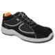 Allen Cooper AC-1582 Suede Leather Composite Cap Toe Black Work Safety Shoes, Size: 11