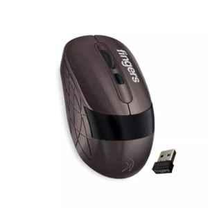 Fingers Aerogrip CJFSQ 1600dpi Wireless Black USB Optical Mouse , P1259