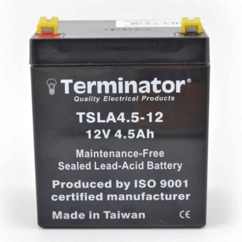 Terminator 4.5Ah SLA Battery, TSLA4.5-12