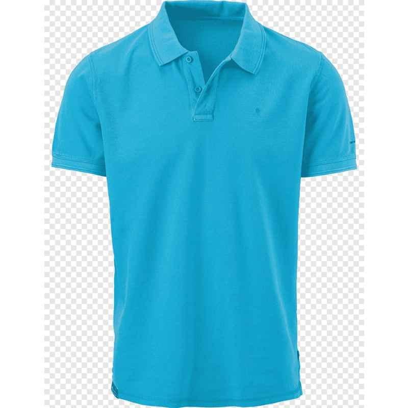 Taha Cotton Blue T Shirt