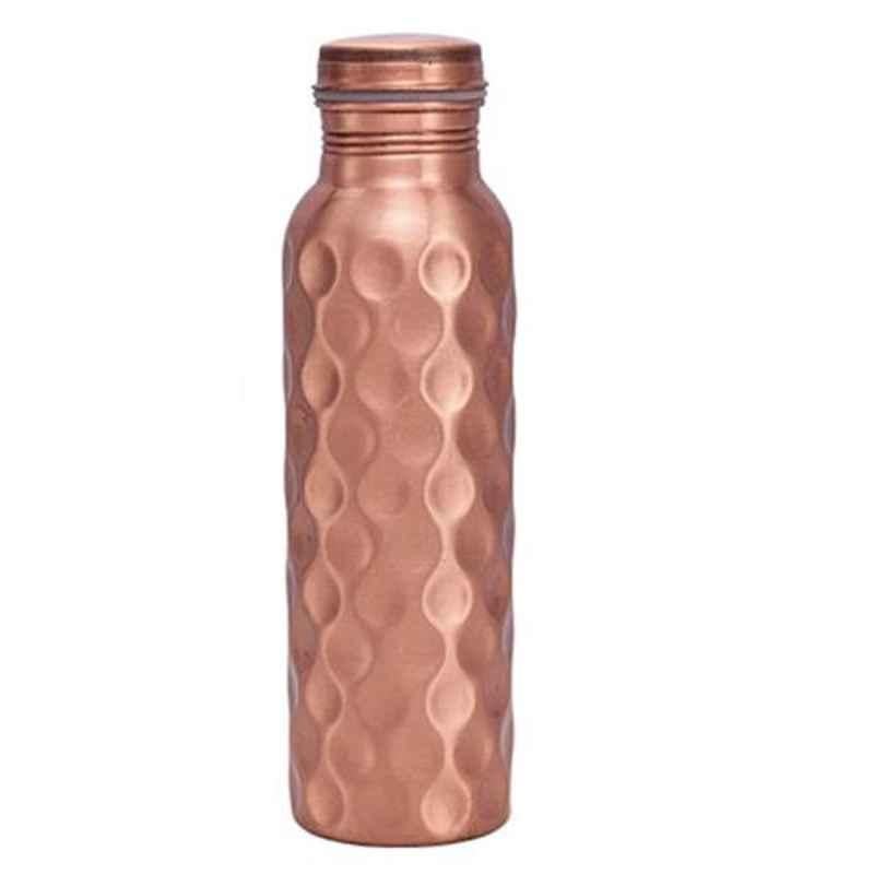 Healthchoice 1000ml Copper Diamond Printed Water Bottle