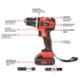 iBELL 20 VDC 1500mAh Red Brushless Impact Driver Drill with 6 Months Warranty, IBL BM18-60