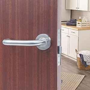 Saze Stainless Steel Matt Finish Rust Free Mortise Door Lock Set with Bolt Latch & Pull Handle, MG-1103