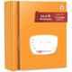 Target Publications Regular 172 Pages Orange Ruled Single Line Small Notebook (Pack of 6)