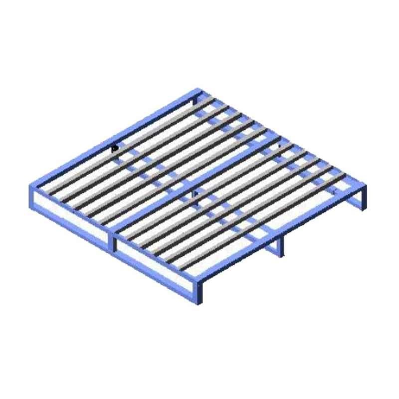 SEL 1Ton Mild Steel Blue 2 Way Tubular Pallet, SEL-FP-TUB