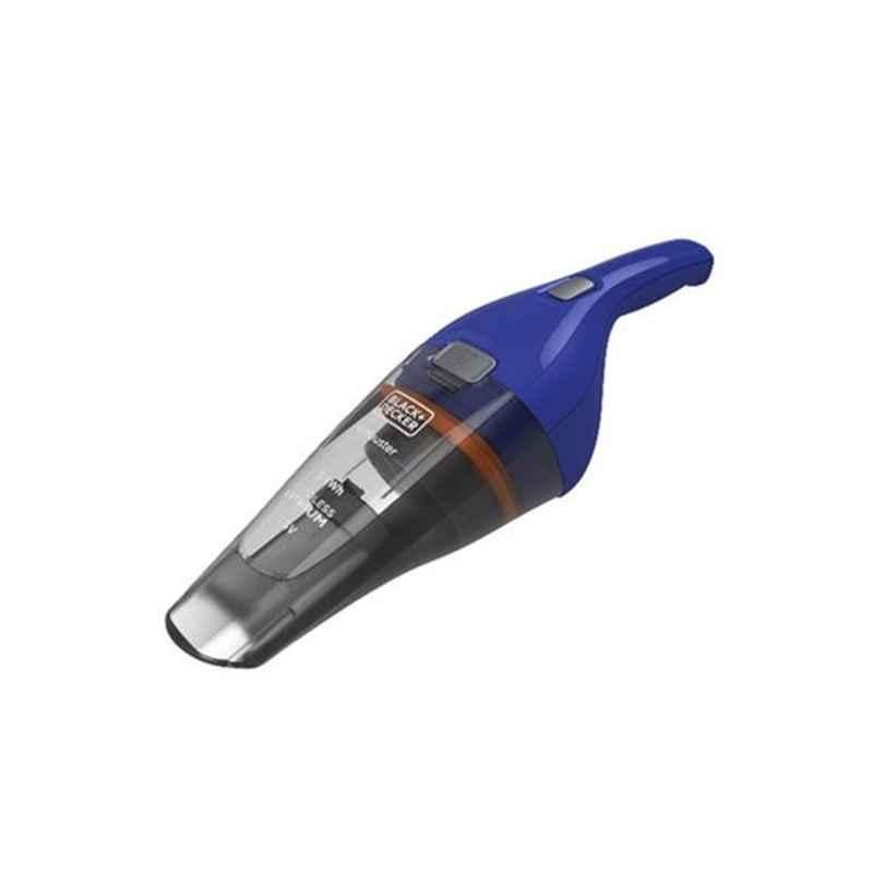 Black & Decker 3.6V Plastic Blue & Grey Cordless Dust buster Set with Lithium Ion Battery, NVC115WA-B5