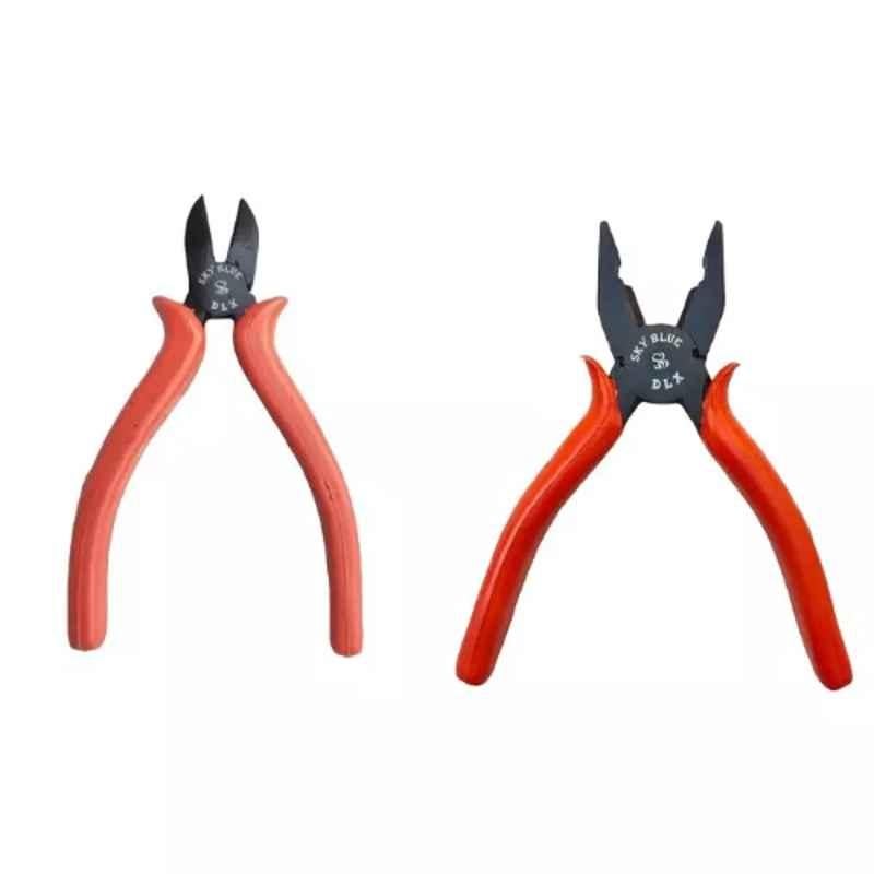 Sky Blue 2 Pcs 7.8 inch Groove Plier Combo, SBE_PLIER_COMBO_MOD_00697