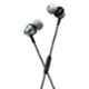 Crossloop CSLE105 Daily Fashion Series Silver In Ear Wired Earphone with Mic