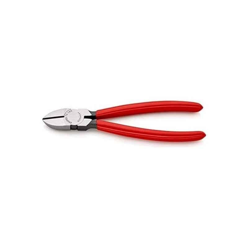 Knipex 185mm Plastic Red Diagonal Cutter , 7001180
