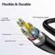 Punnk Funnk PF2000 1m Black 4K Ultra HD HDMI Male to Male Cable