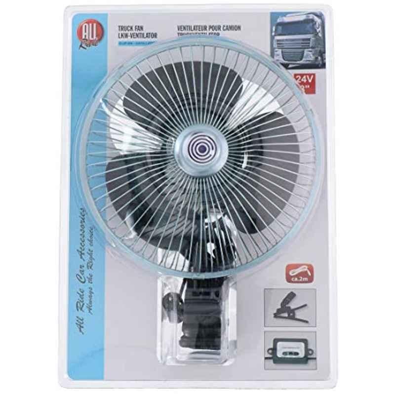 All Ride 24V 8 inch Oscillation Fan & Clip, 871125272228