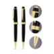 Cross Bailey Black Ink Black Resin & Gold Tone Finish Ballpoint Pen with 1 Pc Black Refill Set, AT0742-9