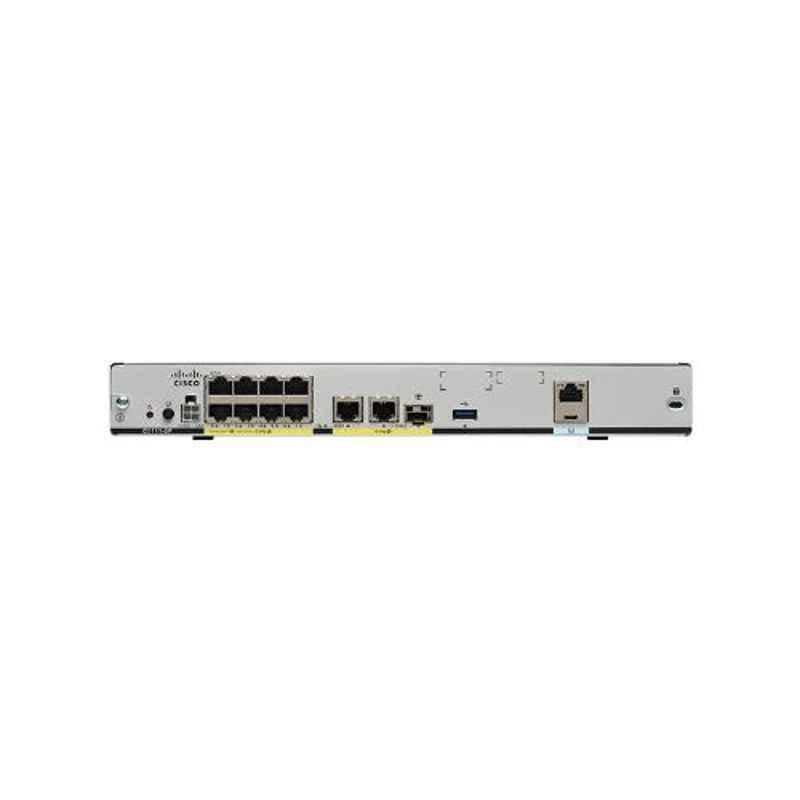 Cisco ISR 1100 8-Ports Dual GE WAN Ethernet Router, C1111-8P