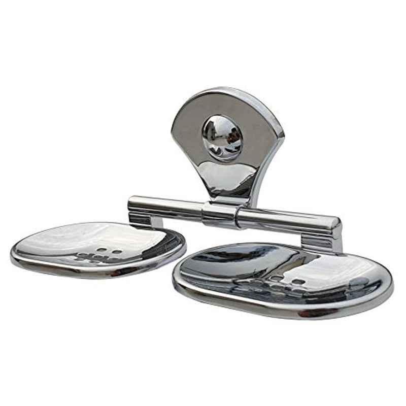 Aquieen Fluid Stainless Steel 304 Wall Mounted Double Soap Dish