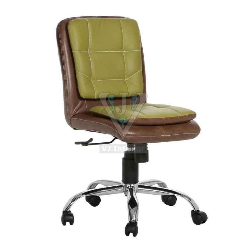 VJ Interior Libranejar Low Back Workstation Chair Without Armrest, VJ-550