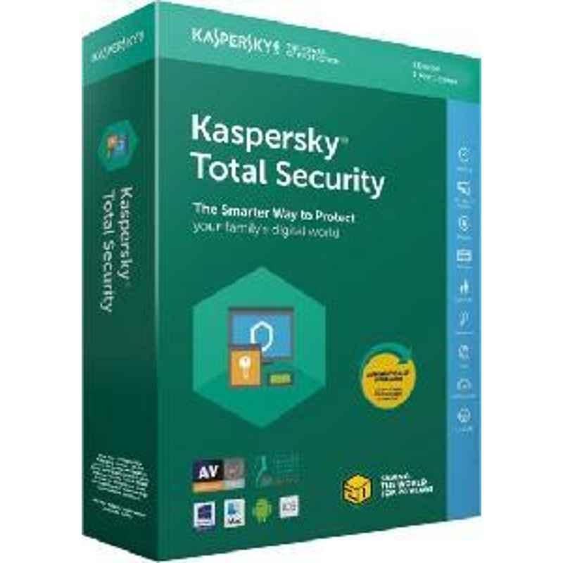 Kaspersky Total Security 1 User Slim Antivirus Prepayment Only