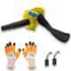 Walkers 700W 15000rpm Yellow Electric Air Blower with Air Blowing Pipe, Dust Bag, Carbon Brush & Gloves, WKFC007