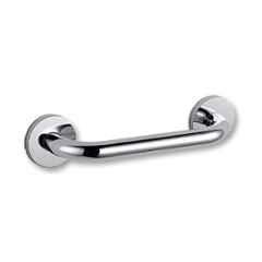 Plato 33cm Silver Stainless Steel Wall Mounted Safety Grab Bar, 4131