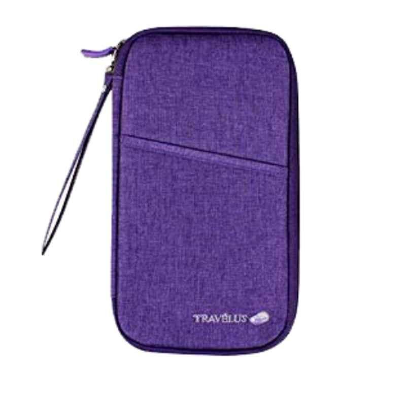 Rubik Purple Passport Holder Bag Organizer, RPO-TVO1