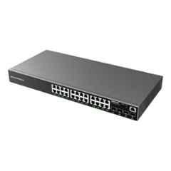 Grandstream 24x GigE & 4x SFP Enterprise Layer 2+ Managed PoE Network Switch, GWN7803P