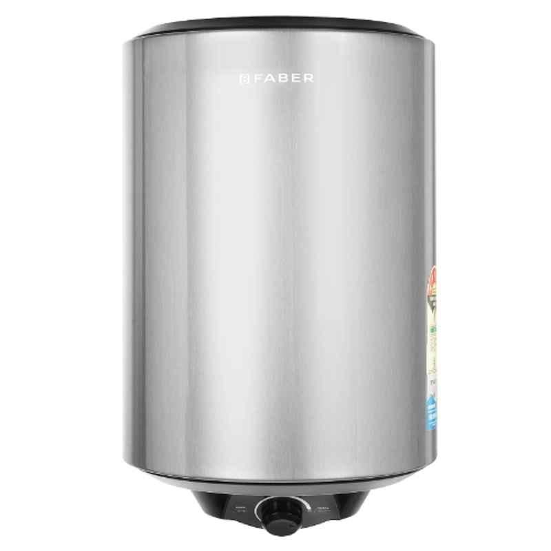 Faber JAZZ Elite 15V 15 Litre 2000W 8bar Titanium Vertical Storage Geyser with 2 Years Warranty, 119.0709.464