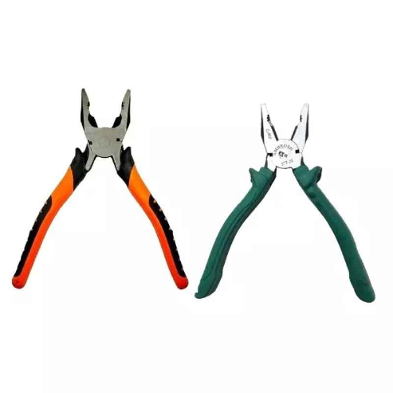 Sky Blue 2 Pcs 7.8 inch Lineman Plier Combo, SBE_PLIER_COMBOS_COMBO_350