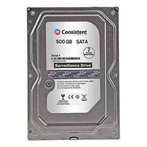 Consistent 500GB Aluminium SATA HDD Internal Hard Disk for Desktop