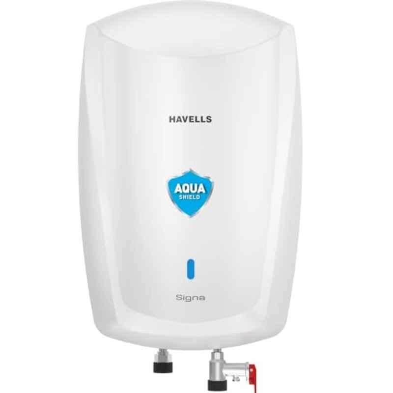 Havells Signa 5 Litre 3000W ABS White Instant Water Heater
