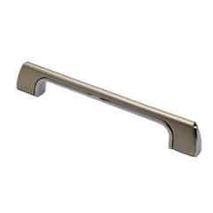 RAB 160mm Zinc Chrome & Satin Finish Drawer Pull Handle, SP-051 (Pack of 3)
