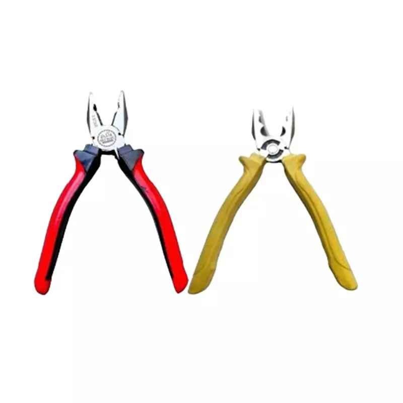 Sky Blue 8 inch Stainless Steel Lineman Plier, SBE407 (Pack of 2)