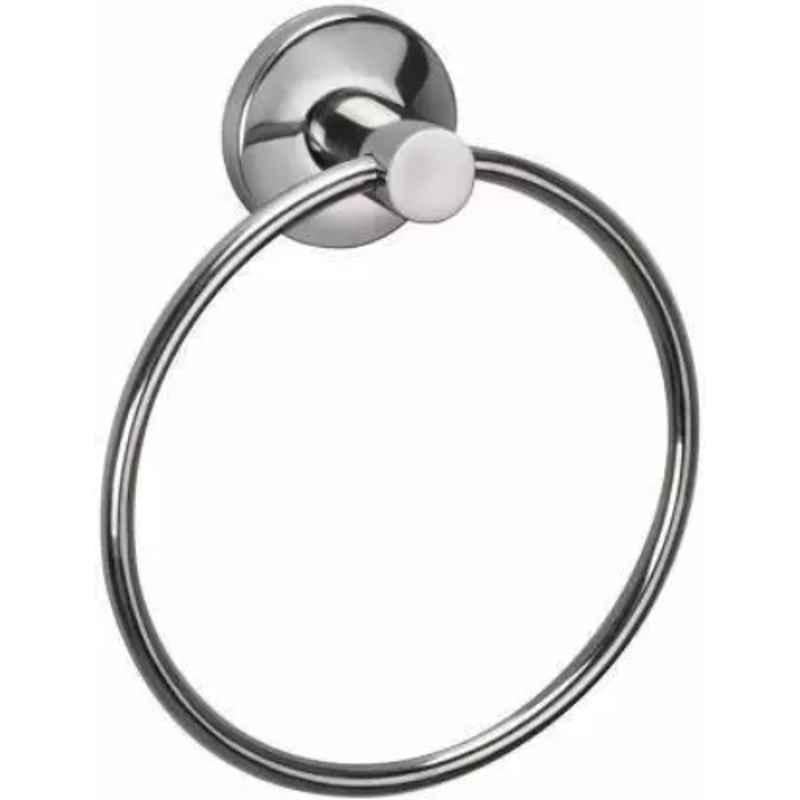 Prestige Stainless Steel Chrome Finish Silver Towel Ring