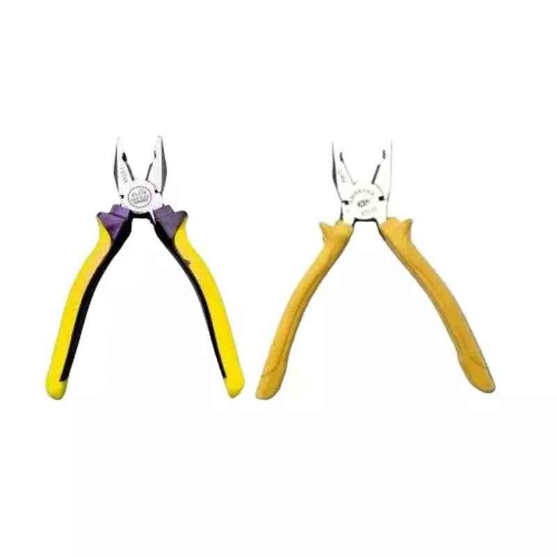 Sky Blue 8 inch Stainless Steel Lineman Plier, SBE385 (Pack of 2)