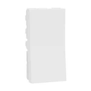 Schneider Electric Miluz Zeta 16A 1 Module Polycarbonate & Polyamide White Switch, MZSW161M1W_WH (Pack of 20)