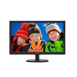 Philips 223V5LHSB2/94 21.5 inch Black Full HD TFT LCD Monitor with Smart Control Lite