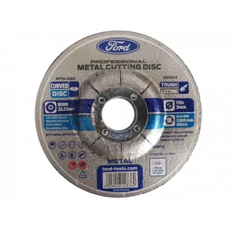 Ford FPTA-1060 115x3mm Metal Cutting Disc