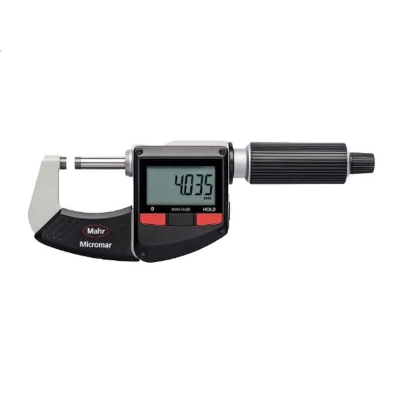 Mahr Micromar 40 ER 0-25mm Digital Micrometer, 4157010
