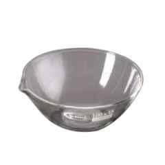 Glassco 170ml White Printing Boro 3.3 Glass Evaporating Dish, 247.202.02 (Pack of 10)
