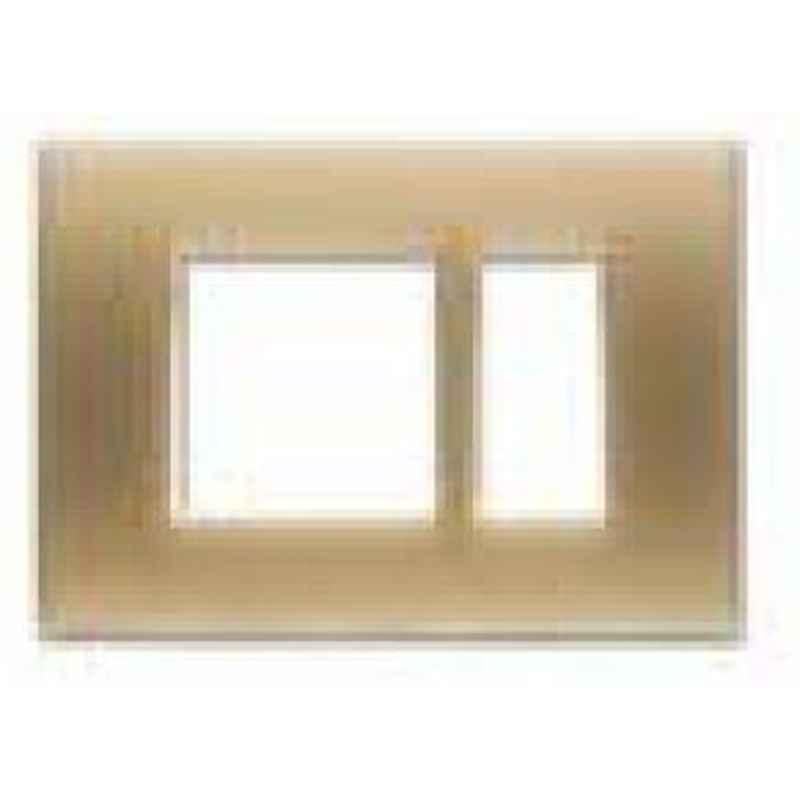 Goldmedal Curve Cristallo 3 Module Wood Cover Plate Without Partition, 43301
