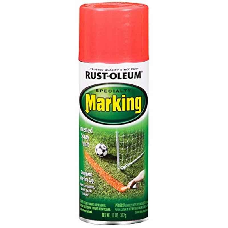 Rust-Oleum 11oz Fluorescent Red 1991830 Specialty Marking Paint Spray