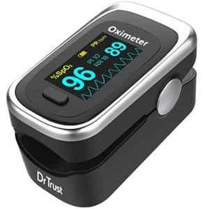 Dr Trust Black & Silver Pulse Oximeter, 213